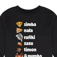 thumbnail image 3 of The Lion King - Main Characters - Toddler & Youth Long Sleeve Graphic T-Shirt, 3 of 5