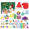 Musuos Advent Calendar 2021 for Kids 25 Days Christmas Count Down Calendar Small Fidget Toys