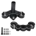 thumbnail image 1 of Kit de abrazadera triple de metal, pieza de repuesto para bicicleta RC, bicicleta todoterreno RC de alto rendimiento Negro, 1 of 9
