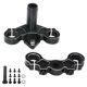 thumbnail image 1 of Kit de abrazadera triple delantera para motocicleta RC, abrazadera fija de suspensión delantera para 1/4 Promoto Negro, 1 of 9
