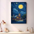 thumbnail image 2 of West Palm Beach Travel Canvas Art Print, Florida Wall Canvas Starry Night, West Palm Beach Canvas Painting decorFlorida Travel Picture -97AZ1463, 2 of 2