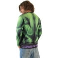 thumbnail image 2 of Incredible Hulk Sublimated Long Sleeve Costume T-Shirt, 2 of 2