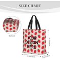 thumbnail image 4 of Personalized Tote Bag Custom Tote Bags with Logo Custom Bag Design Your Own Image, 4 of 8