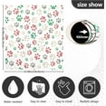 thumbnail image 3 of Coolnut Dishwasher Magnet Cover 23"Wx26"H ,Colorful Paw Print Farmhouse Kitchen Dishwasher Cover Magnetic Appliance Covers Door Stickers for Kitchen Home Cabinet Decals, 3 of 6