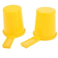 thumbnail image 3 of Durable 2 Pcs Bee Feeder, Bee Feeding Tool, Yellow Outdoor For Beekeeper Bee Feeding Home, 3 of 8