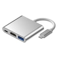 thumbnail image 1 of Tipo C Hub, 3 En 1 Estación De Acoplamiento USB C Portátil Para Teclado, 1 of 8