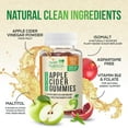 thumbnail image 3 of Apple Cider Vinegar Gummies - Sugar Free ACV Gummy Vitamins, Max Strength 1000mg, Supports Metabolism & Energy, Keto Friendly, Vitamin B12, Gelatin-Free, Gluten-Free, Vegan & Non-GMO - 60 Gummies, 3 of 10