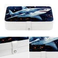 thumbnail image 4 of Shark PU Leather Jewelry Storage Box with Removable Compartment and Portable Bracelet Holder - Jewelry Boxes and Display Case, 4 of 6