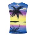 thumbnail image 4 of Moda de verano para hombres Impresión 3D Hombro expandido Casual Deportes Casual Camiseta sin mangas Chaleco Pompotops oipoqjl30625, 4 of 5