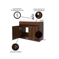thumbnail image 4 of Gabinete Flotante Para Baño Mariam Con Lavabo Y Monomando, 4 of 5