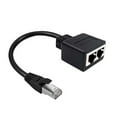 thumbnail image 5 of 1Pc Ethernet Splitter RJ45 1 Male to 2 Female LAN Ethernet Cable Splitter Cable Ethernet Socket Connector Extension Cable, 5 of 9