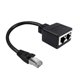 thumbnail image 5 of Divisor Ethernet LZYWOD RJ45 (1 macho a 2 hembras) A4M3, 5 of 6