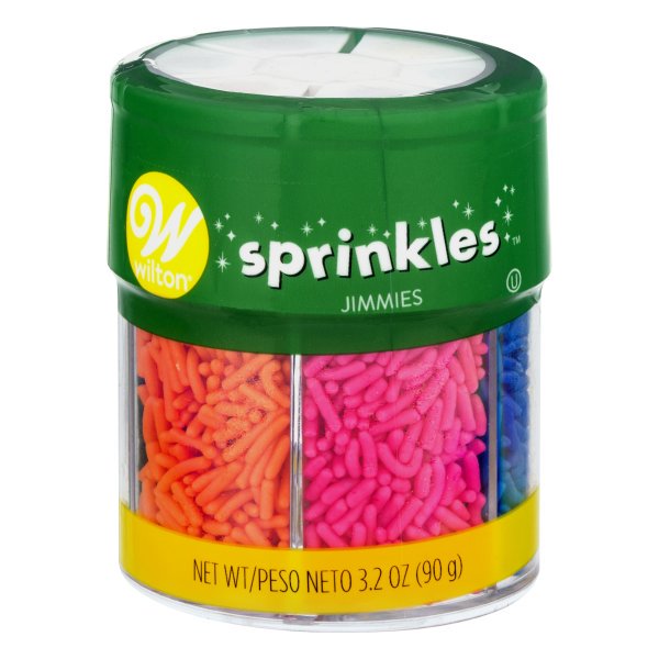 Jimmies Sprinkles 3.2OzBright, 6 Cell