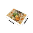 thumbnail image 3 of Tainini Pumpkins Maple Leaves Fall Placemats ,12x16 Inch Fall Placemats Autumn Thanksgiving Harvest Table Mats for Dining Table Home Party Kitchen Decor, 3 of 6