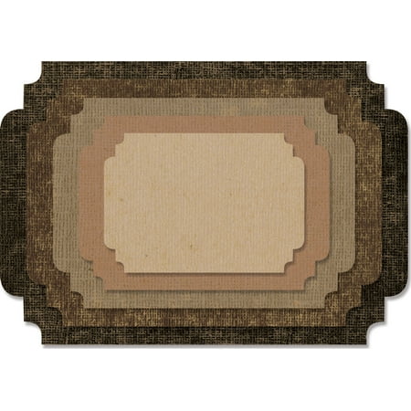 Die Cuts Quote Stack - Sizzix Thinlits Dies By Tim Holtz -Stacked Label