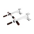 thumbnail image 3 of lacooooppia Chin up Bar Pull up Bar Wall Mounted Adjustable Wall Mount Easy to Install Portable for Strength Exercising Home Arms Outdoor White, 3 of 8
