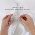 thumbnail image 5 of Sateen Long-Staple Vintage-Washed Duvet Cover Set by Comfort Canopy, 5 of 13
