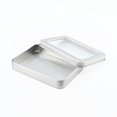 thumbnail image 1 of Caja de hierro para embalaje con ventana rectangular, accesorios y piezas, caja de hierro para embalaje general, caja de hojalata, 1 of 2