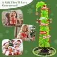 thumbnail image 3 of WETRBWEH Christmas Tree 6 ft, Artificial Christmas Trees with Metal Stand, Lime Green Trees Christmas Decorations for Holiday Home, 3 of 7