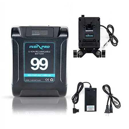 UPC: 0665415969559 | IndiPRO Tools BLBM46KT Compatible with Blackmagic Pocket Cinema Camera 4K/6K/6K Pro  Battery Kit