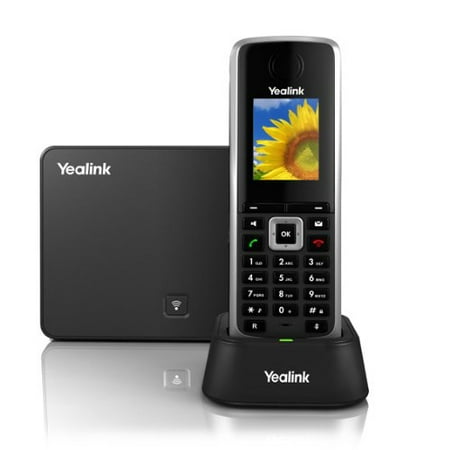 Yealink YEA-W52P Business IP HD DECT Cordless Phone with Base (Best Cordless Phone For Business)