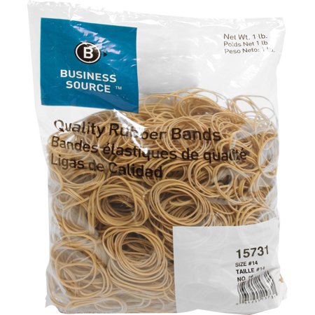 UPC: 0035255157315 | Business Source  BSN15731  Quality Rubber Bands  2250 / Pack  Crepe
