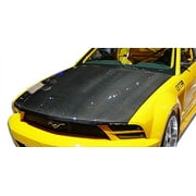 2005-2009 Ford Mustang Carbon Creations OEM Look Hood - 1 Piece
