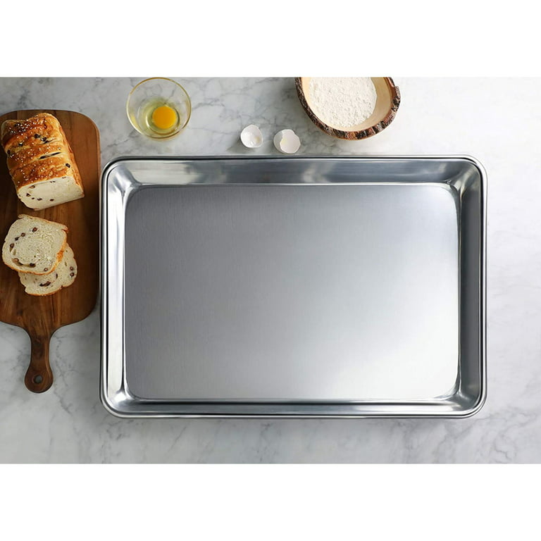 Aluminum Extra Large Cookie Sheet Kitchen Baking Pan Bakeware Rust-Proof