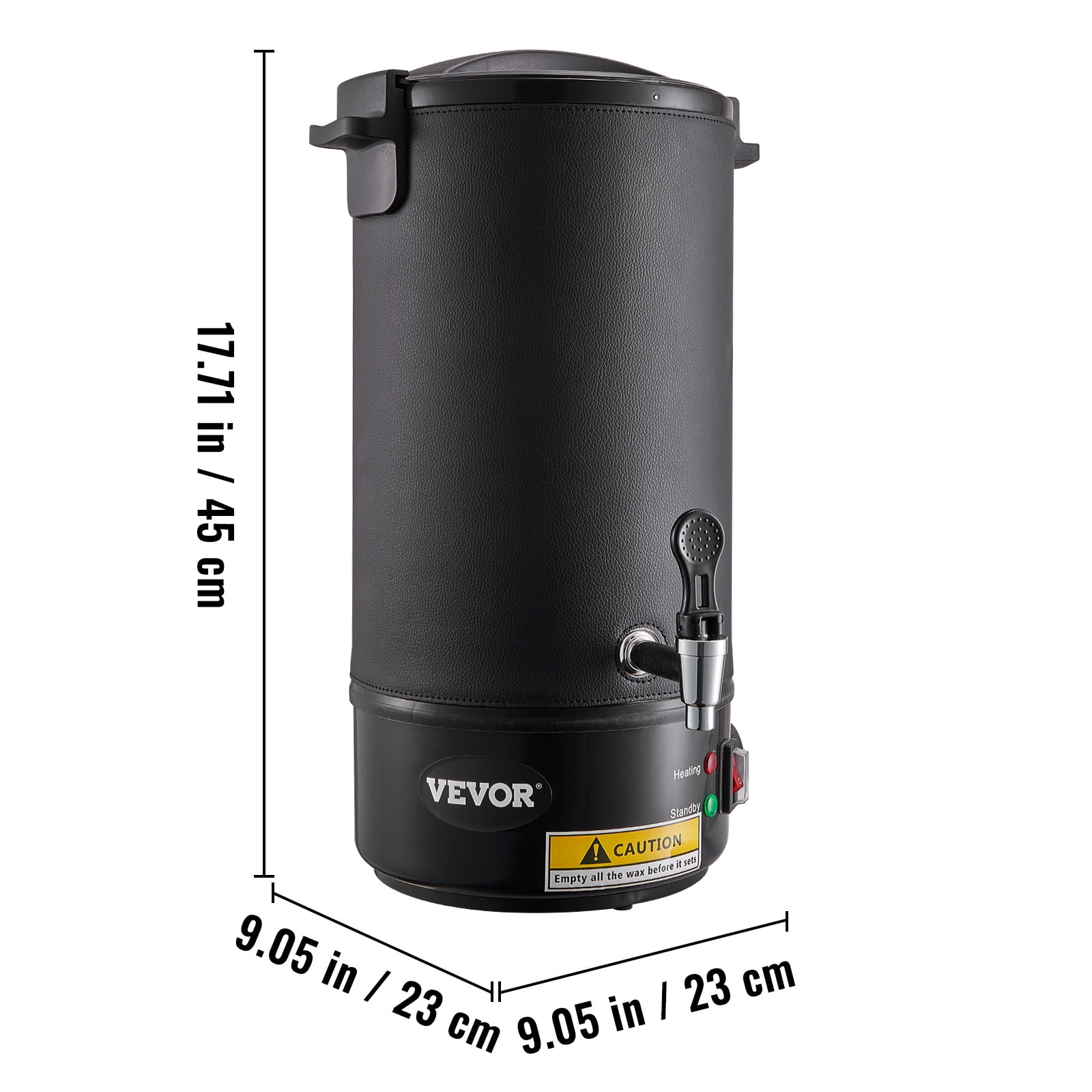 KFFKFF Wax Melter for Candle Making 10Liter Electric Pot Commercial or Home Use