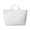 White, variant on Women'S Shoulder Handbags Clear Jelly Large Capacity Shoulder Tote Bag for Women, Transparent Work Commute Crossbody Handbag Big Sister Gift