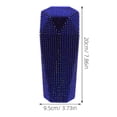 thumbnail image 3 of Cubo de basura para coche, portavasos, contenedor de almacenamiento con diamantes de imitación, cubo de basura para coche, 3 of 7