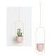 thumbnail image 3 of de colgantes geométrico, stand de de decorativo , cactus y sembrador , decoración Óvalo rosa Baoblaze Cesta de macetas colgantes, 3 of 8