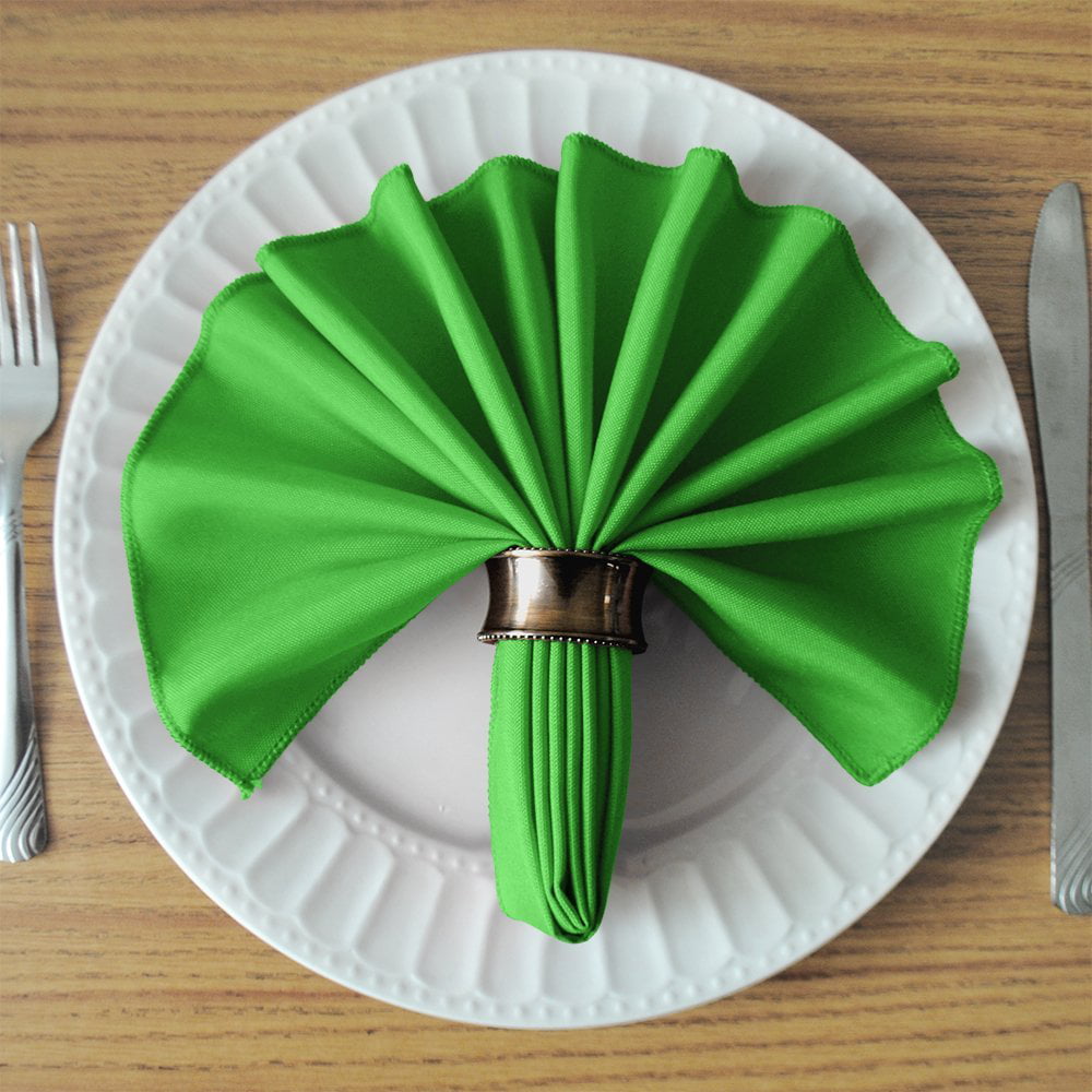  Dinner Cloth Napkins Set of 6 Washable Wrinkle-Free Cocktail  Napkins Happy St. Patrick's Day Gnome Shamrock Gold Coin Green Decor Napkins  for Wedding Party Reusable Holiday Napkin 20x20 : Home 