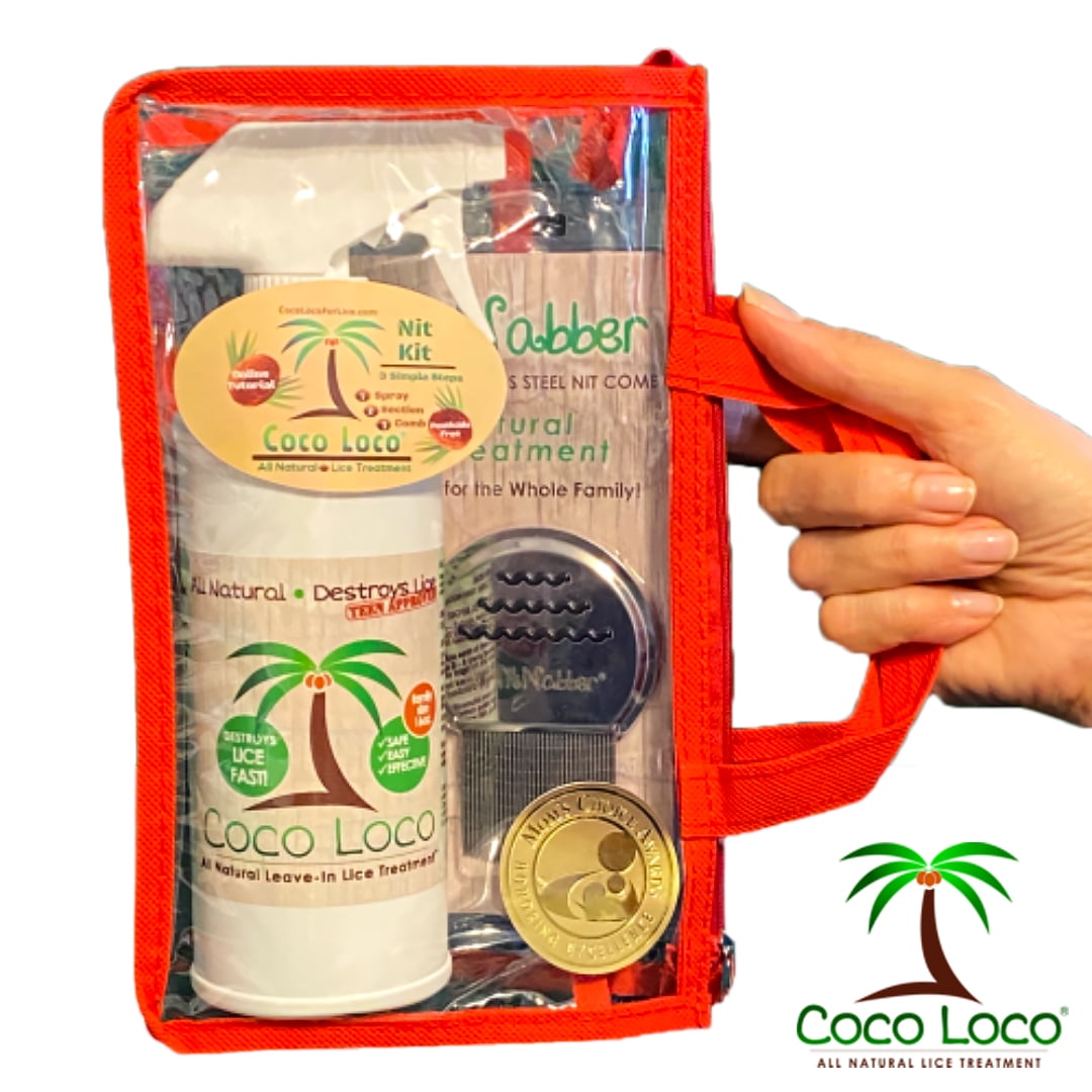 Coco Loco lice treatment Kit, treat head lice at home with this
