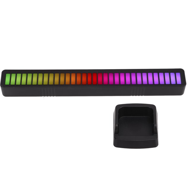 Luz LED de espectro musical funcionamiento sencillo luz activada por voz aplicación de control reducción de ruido multifunción para televisión ANGGREK Otros