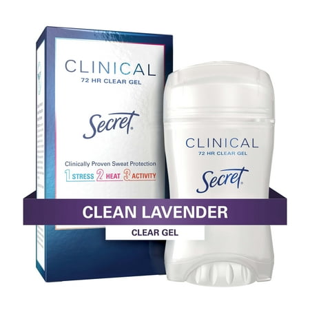 UPC 037000885313 product image for Secret Clinical Antiperspirant Deodorant for Women Clear Gel  Clean Lavender  2. | upcitemdb.com