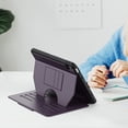 thumbnail image 2 of Designed for iPad 10th Gen 2022 / iPad (A16) 11th Gen 2025 with Strong Magnetic Cover/Pencil Holder/Multi-Angle Stand/Card Slot, Stylish Shockproof Protective PU Leather Cover, Purple, 2 of 8
