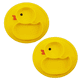 thumbnail image 1 of 2 platos de silicona para bebé con diseño de pato, color amarillo MFZFUKR CPB-DE-LYY1730-2, 1 of 5