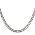 thumbnail image 2 of Primal Silver Sterling Silver 6.00mm Domed Curb Chain, 2 of 4