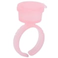 thumbnail image 3 of 100 piezas de anillos de tinta para tatuajes, tazas, soporte para pigmentos, extensiones de pestañas y cejas, accesorios de microblading, 3 of 14