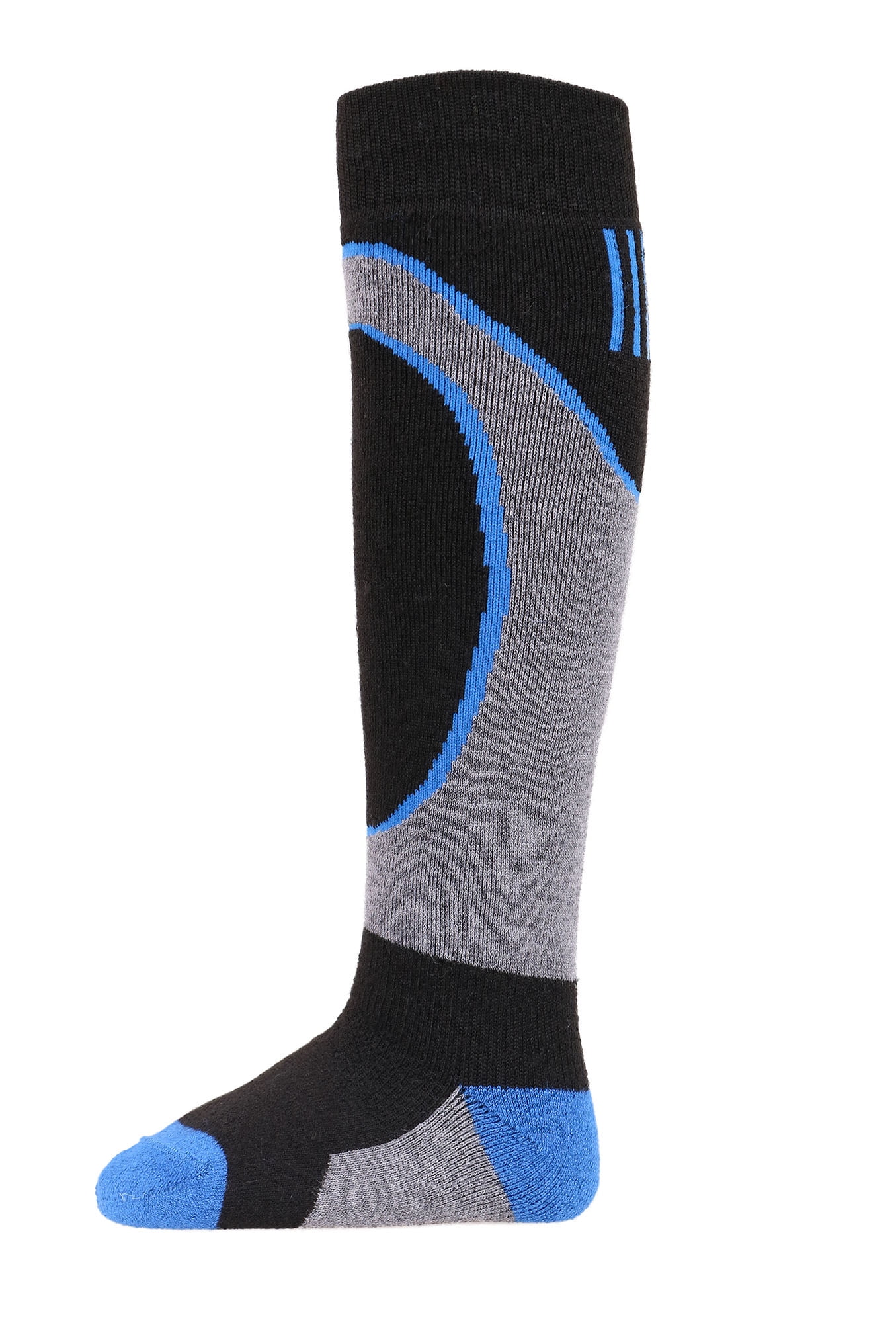 Kids Child Ski Socks Lightweight Warm Merino Wool Over the Calf Skiing