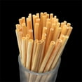 thumbnail image 2 of Casewin Biodegradable & Compostable Eco Friendly Wheat Straws - Pack of 100 - Natural and Disposable Drinking Straws - Better Alternative to Plastic, Paper, Stainless-Steel, Silicone & Glass Straw, 2 of 8