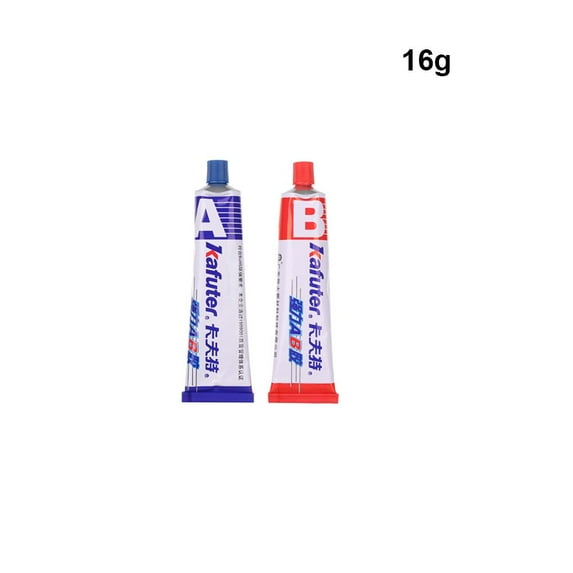 16g/70g Portable Clear Liquid DIY Crafts Quick-Drying Quick Fix Epoxy Resin Strong Adhesives Repair Tools AB Glue 16G