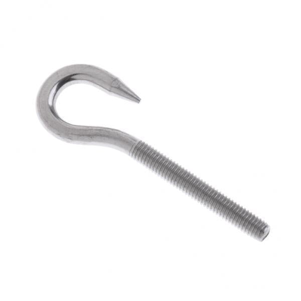 2x Perno de Ganchos Perfecto para Aplicaciones Marinas Accesorios de material acero Inoxidable shamjiam Perno de gancho de acero inoxidable