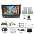 thumbnail image 2 of 2+64G 10in Android 13 Car Stereo Radio GPS Navigation for Lexus IS250/IS350 2006-2012 with Carplay Android Auto Car Radio with Bluetooth Wifi FM/RDS SWC Split Screen + AHD Backup Camera, 2 of 12