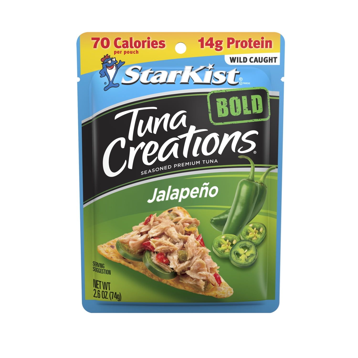 StarKist Tuna Creations BOLD Jalapeno, 2.6 OZ