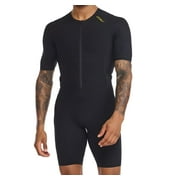 2XU Men's Project X Sleeved Triathlon Suit, Black, Large