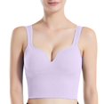 thumbnail image 2 of Sngxgn Women's Built Up Tank Style Sports Bra(Purple,M), 2 of 5