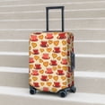 thumbnail image 5 of Yiaed Cups of Tea Print Travel Luggage Cover Suitcase Protector Fits 18-32 Inch Luggage Wheel Covers Patterned Elastic Luggage Anti-scratch（No luggage）-, 5 of 5