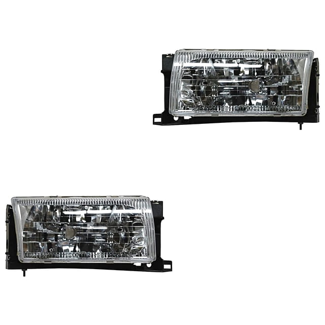 Par de Faros Quest 1996 A 1998 Nissan C/base TYC .